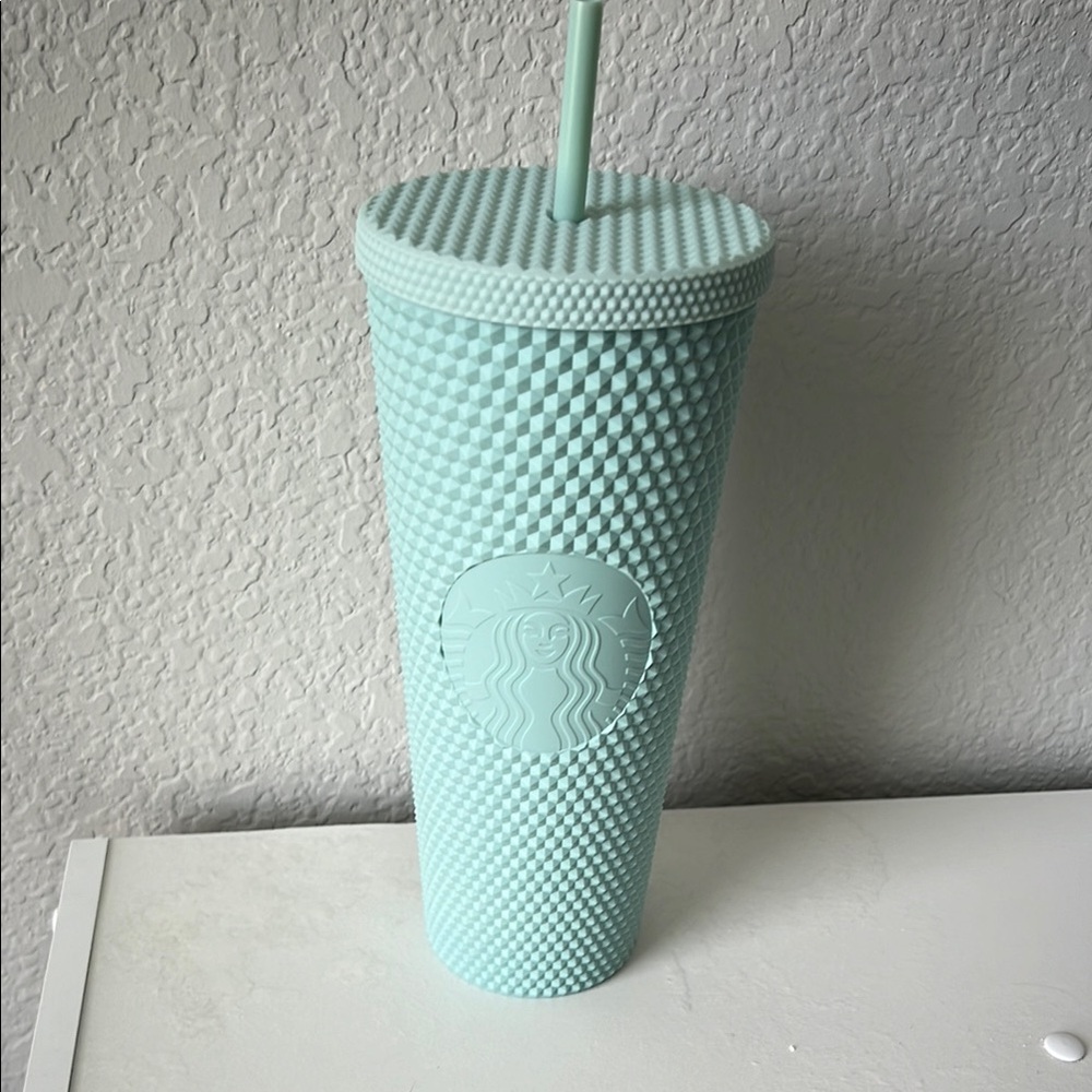 Starbucks Venti Matte Green Studded Tumbler
